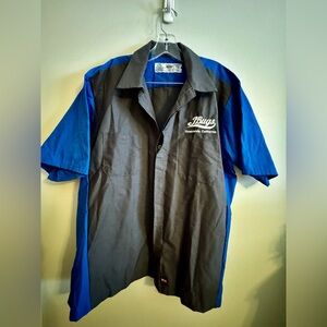 J Bugs Blue and Black Men's Shirt